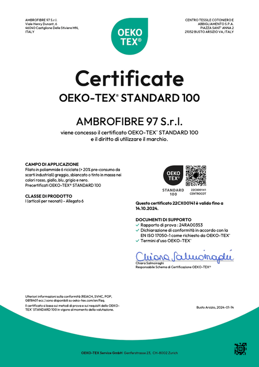 OEKO-TEX STANDARD 100