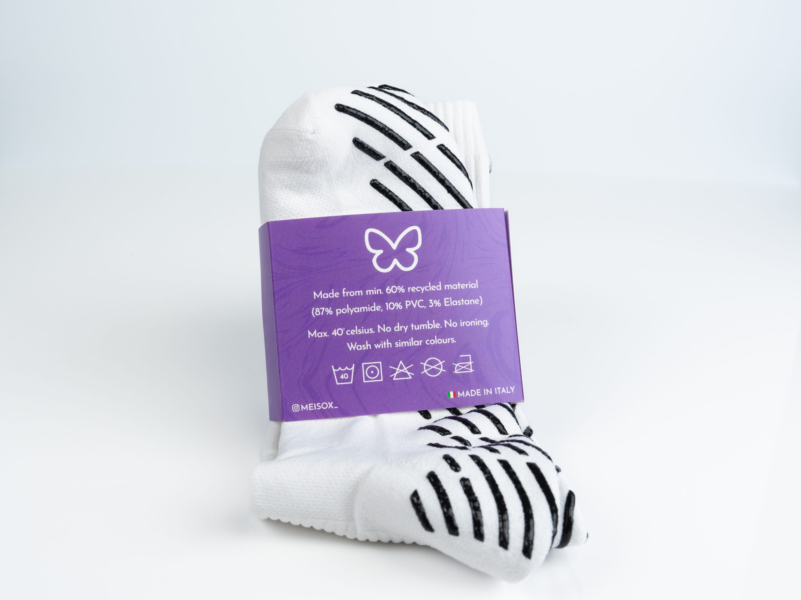Premium Grip Socks white - Image 5